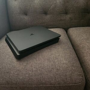 Black PlayStation Console